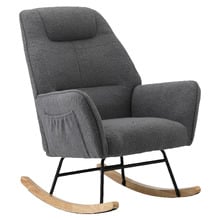Isabella Sherpa Rocking Chair